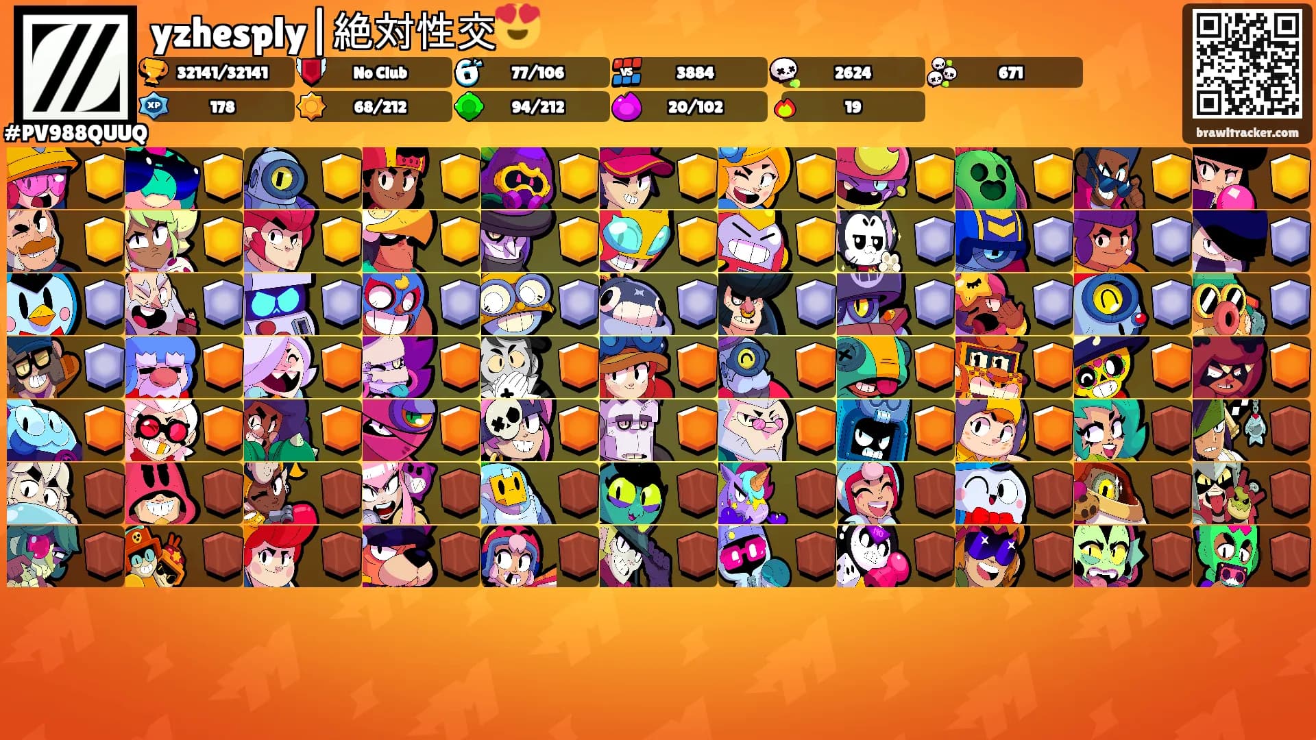 yzhesply|絶対性交😍's Ranks