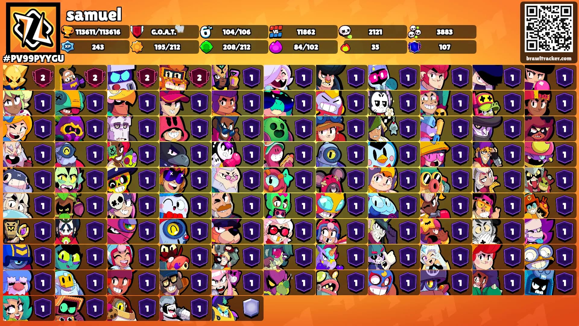 samuel's Ranks
