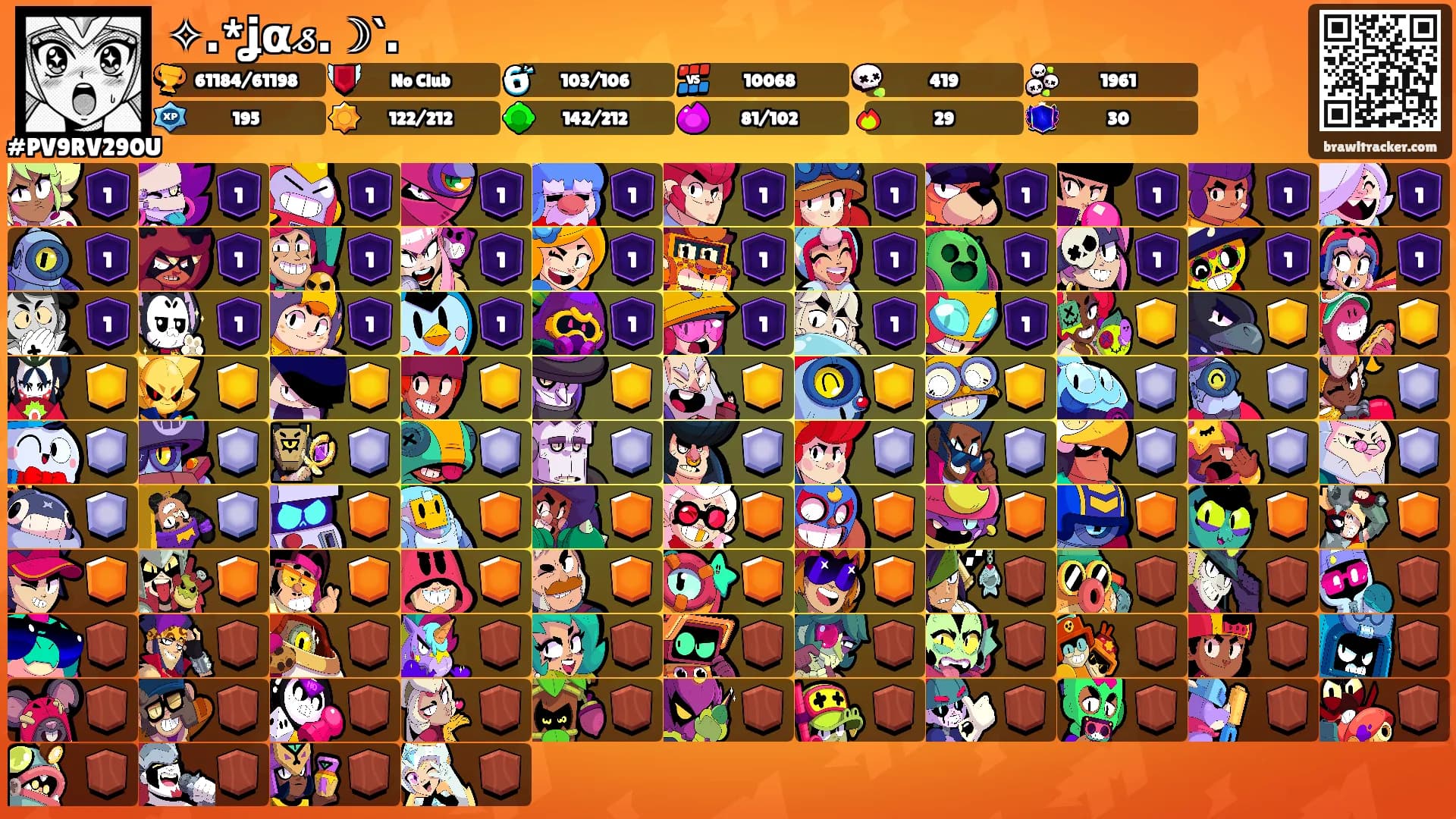 ✧․*ʝα𝓈․☽‵․'s Ranks