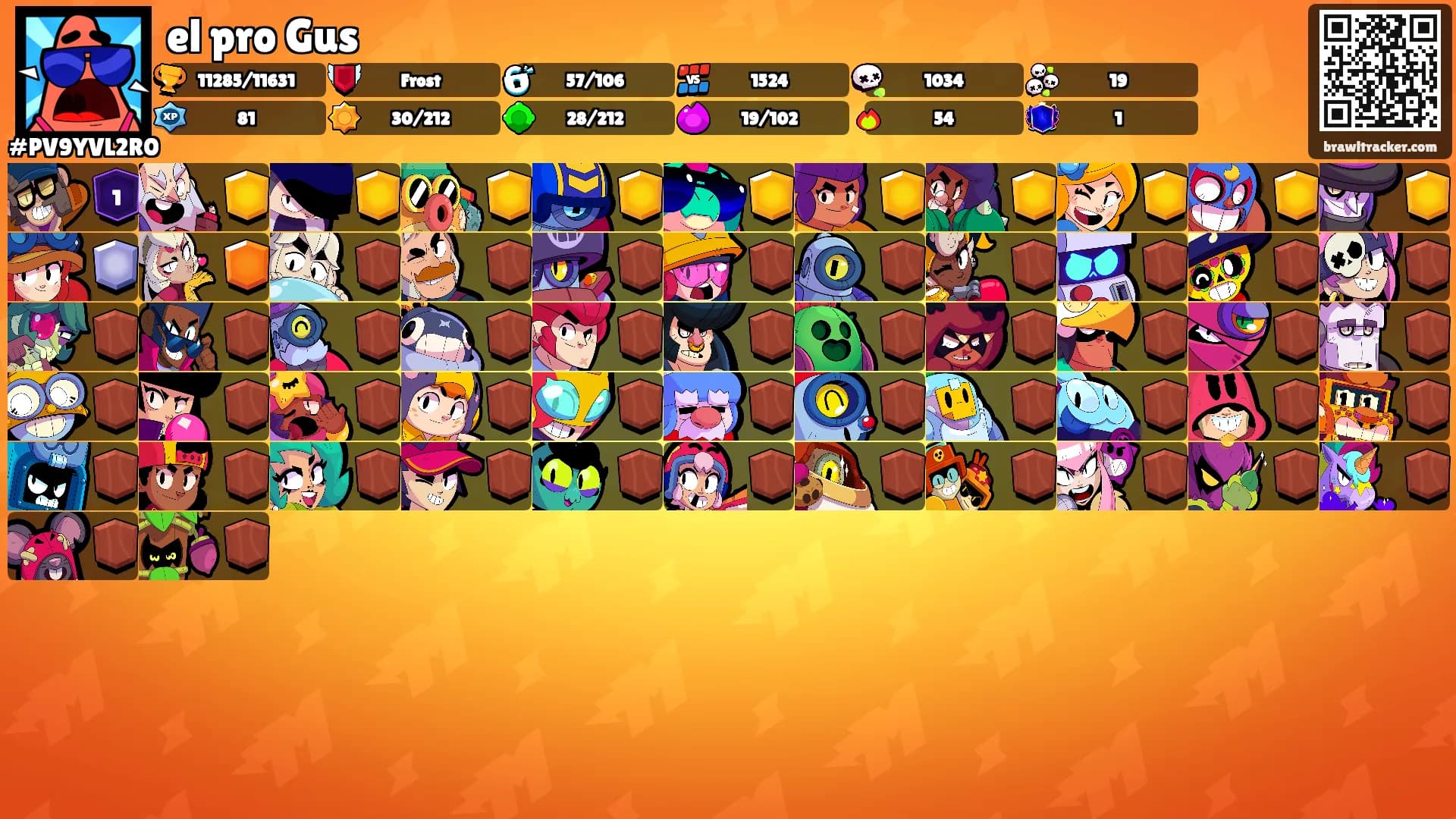 el pro Gus's Ranks