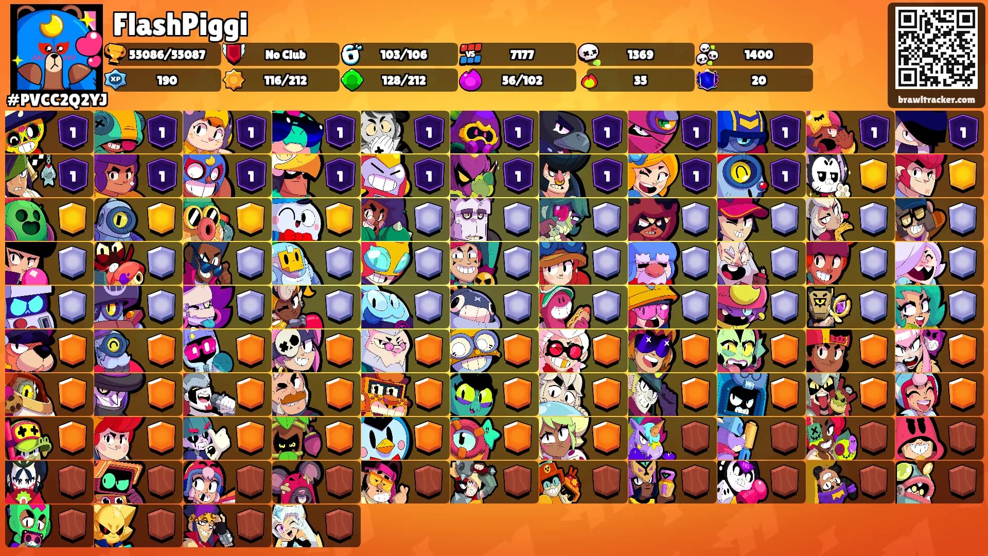 FlashPiggi's Ranks
