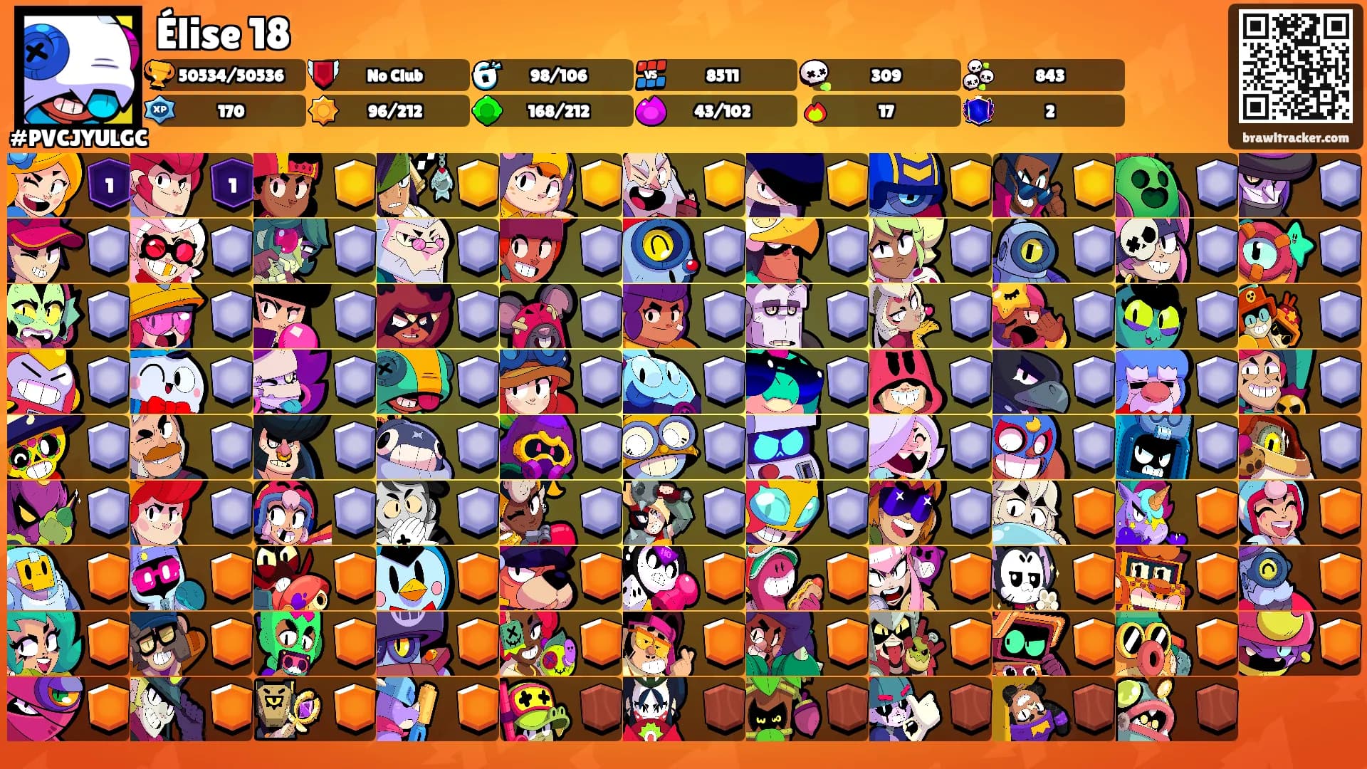 Élise 18's Ranks