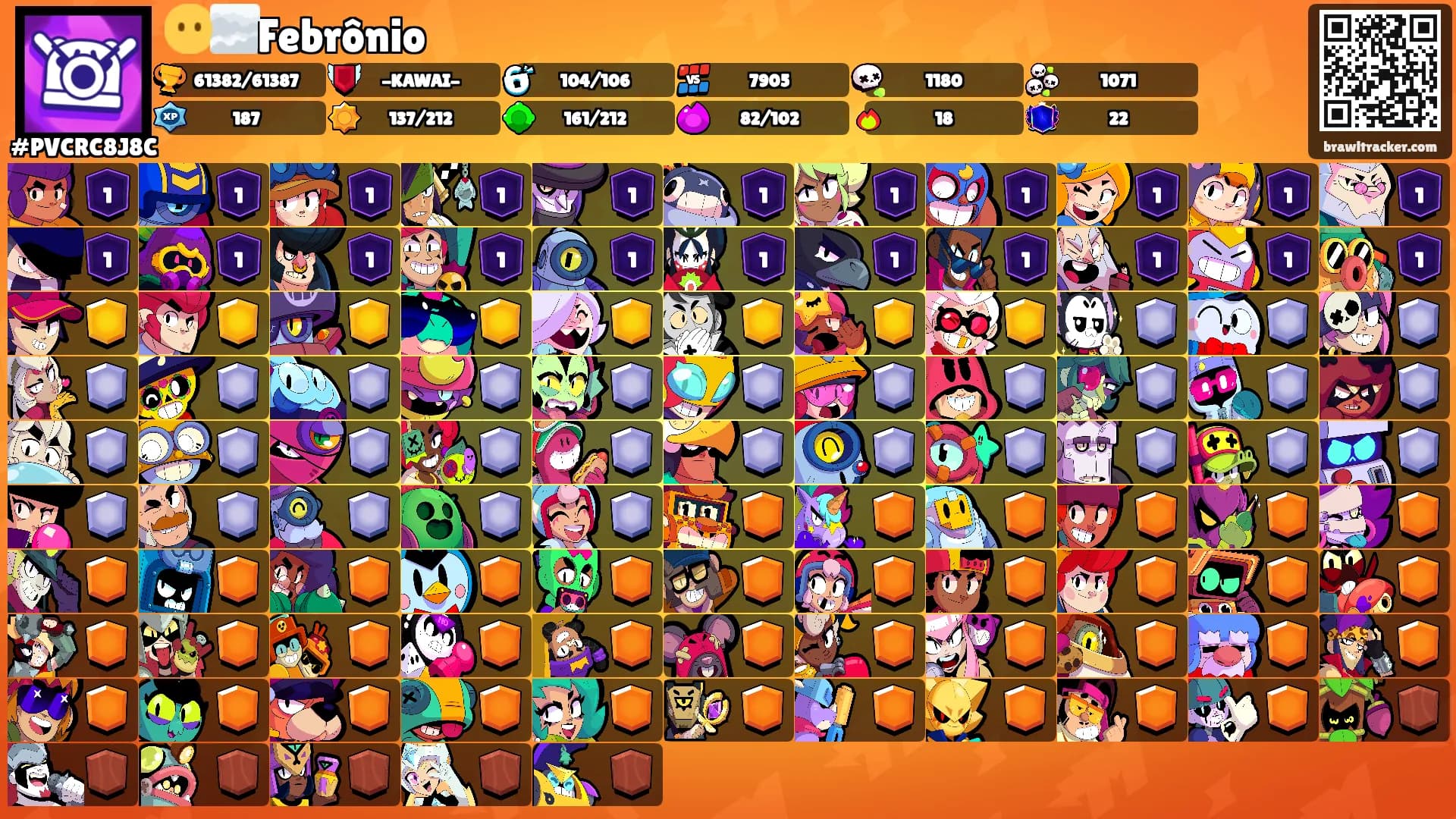 😶‍🌫️Febrônio's Ranks