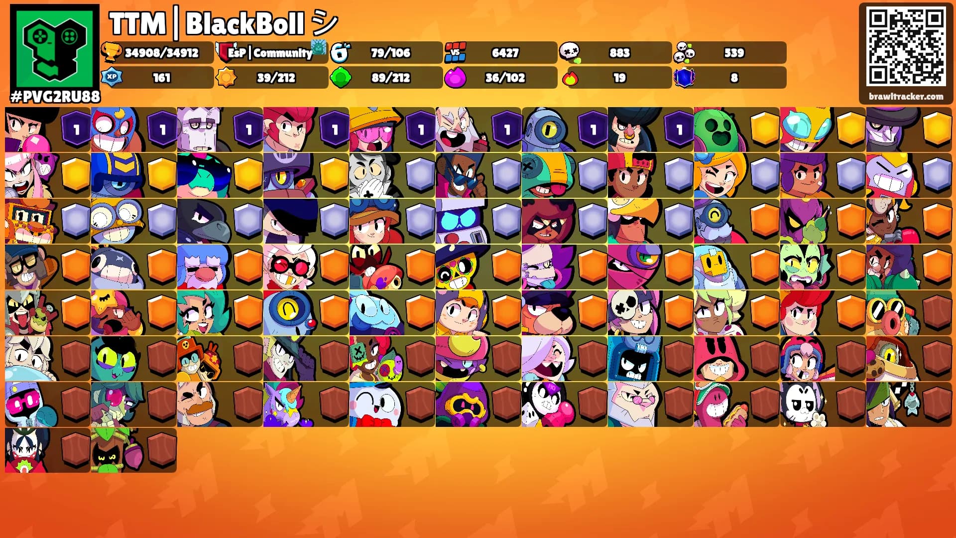 TTM|BlackBoll シ's Ranks