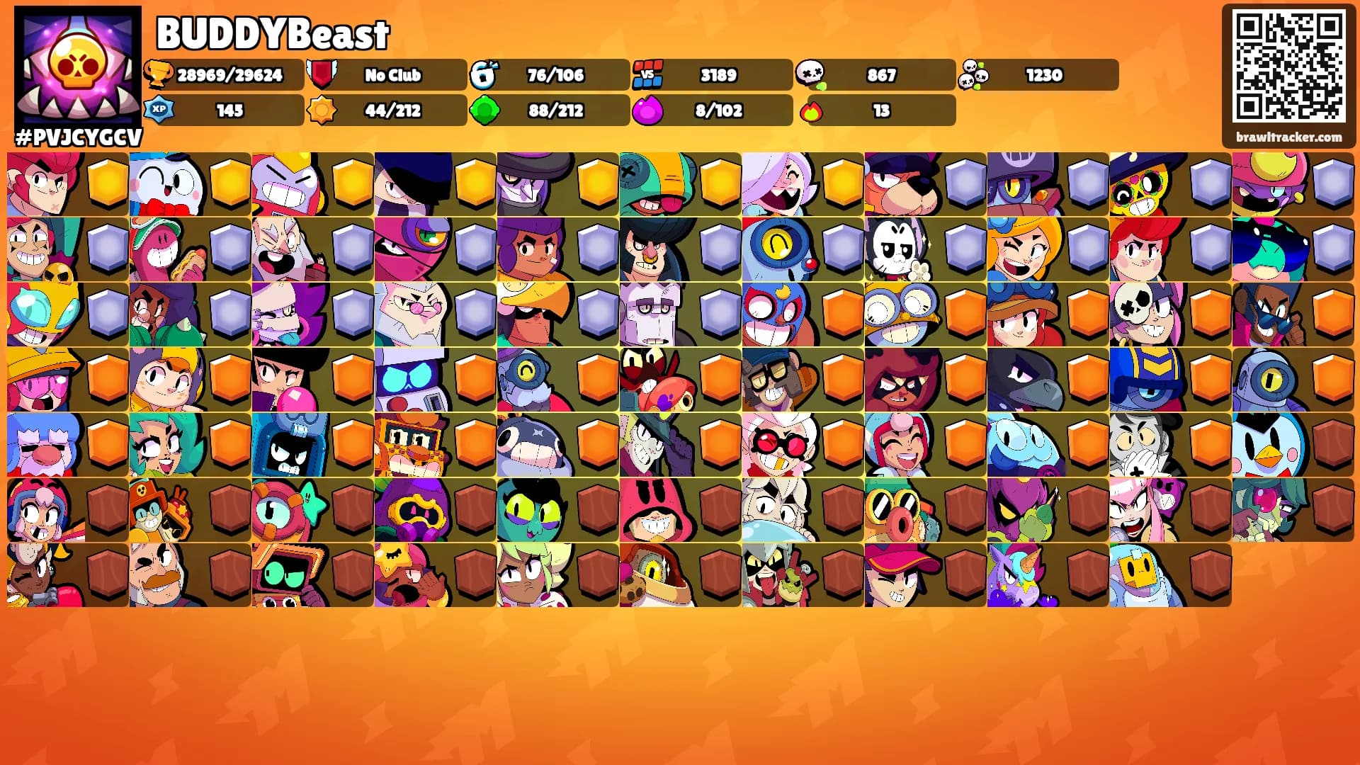 BUDDYBeast's Ranks