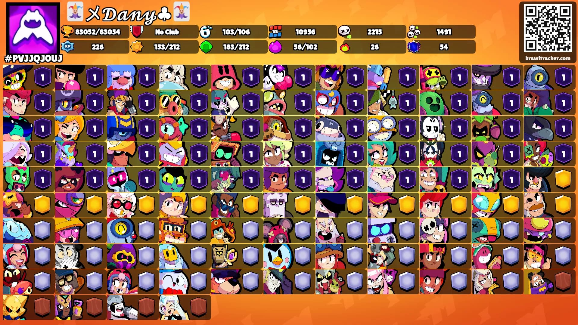 🃏メ𝓓𝓪𝓷𝔂♣🃏's Ranks