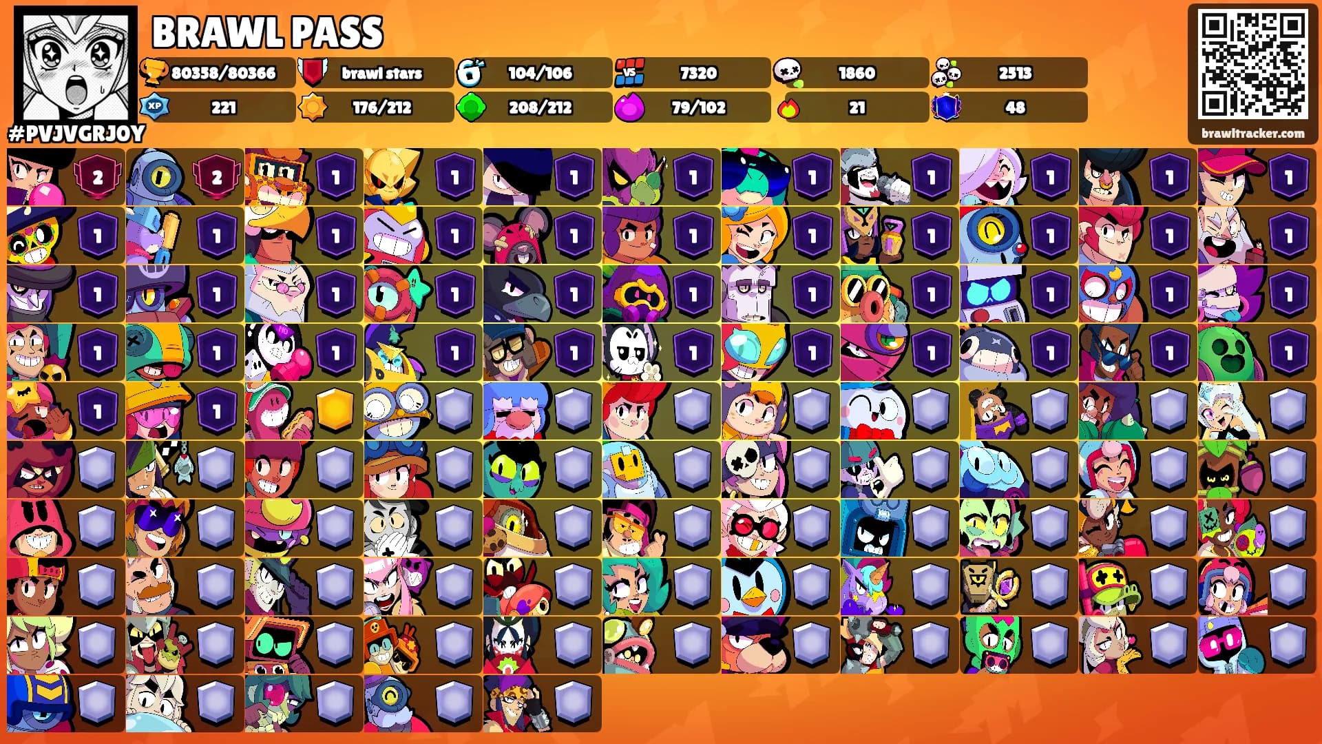 BRAWL PASS's Ranks