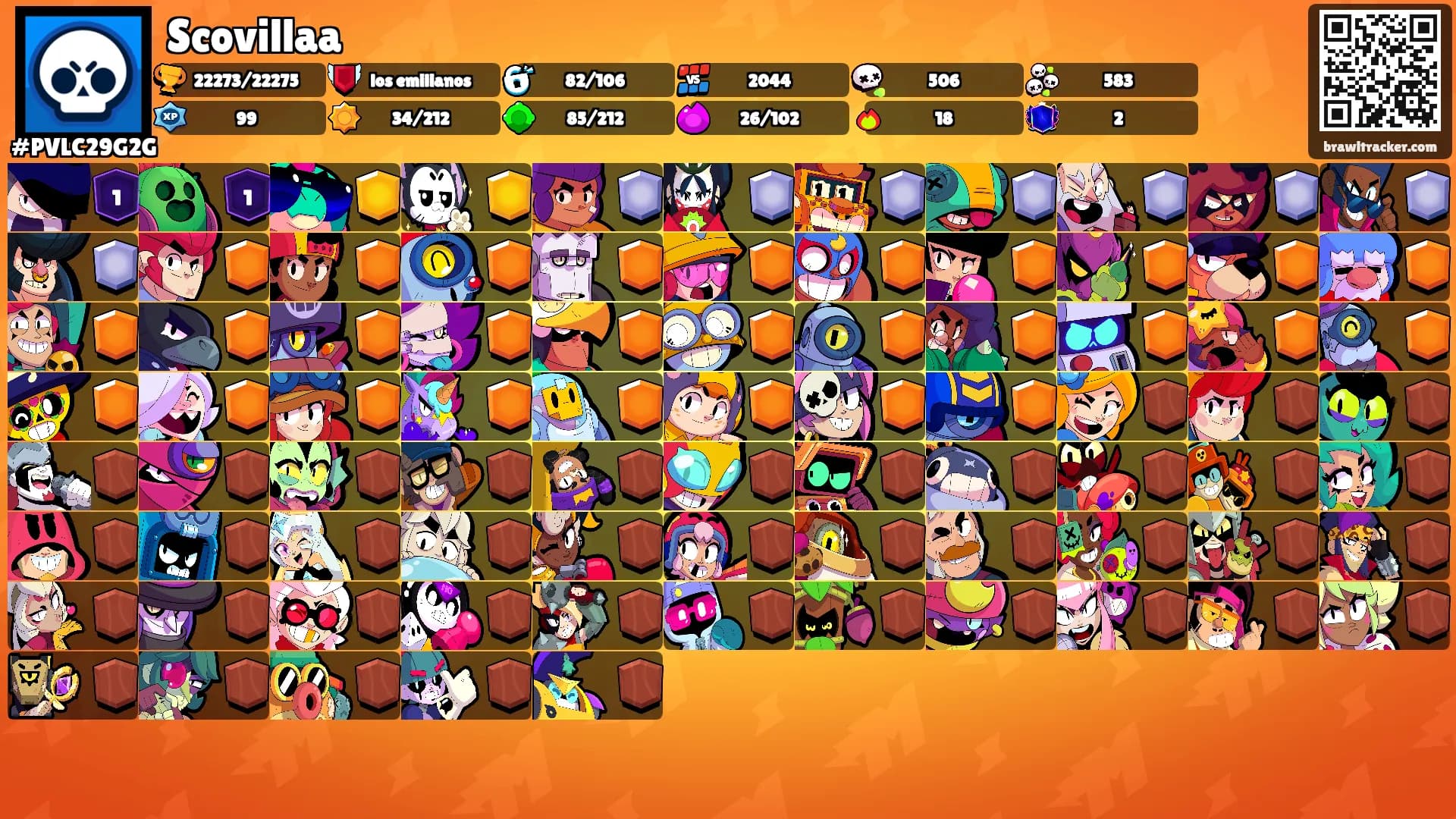 Scovillaa's Ranks