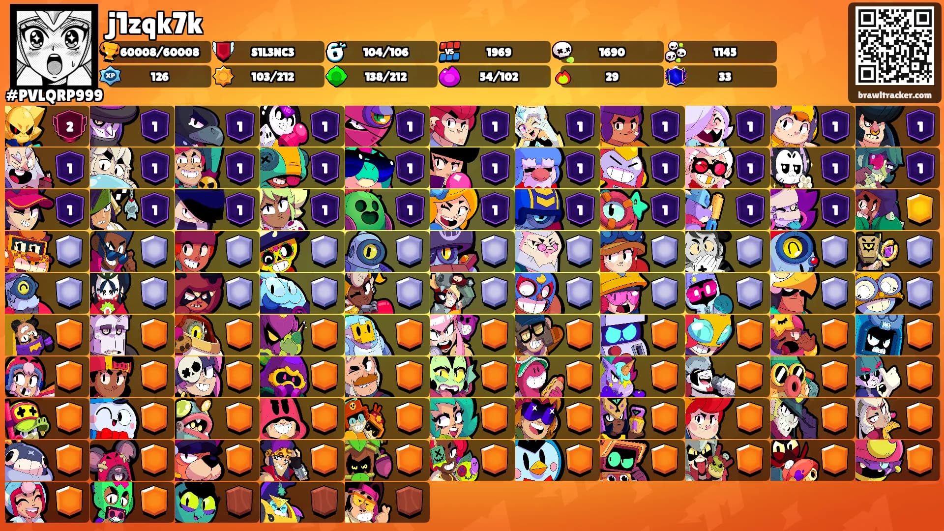 j1zqk7k's Ranks