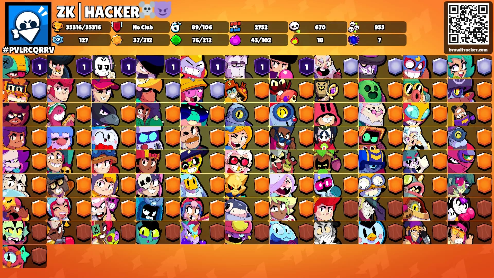 ZK|HACKER☠️😈's Ranks