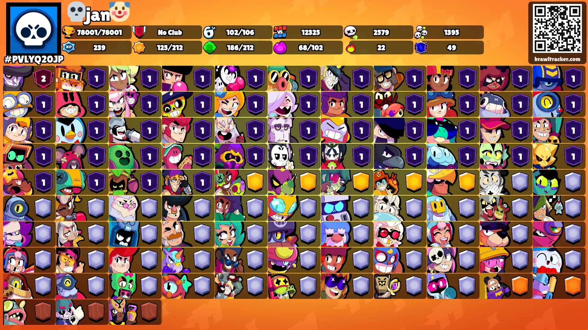 💀jan🤡's Ranks