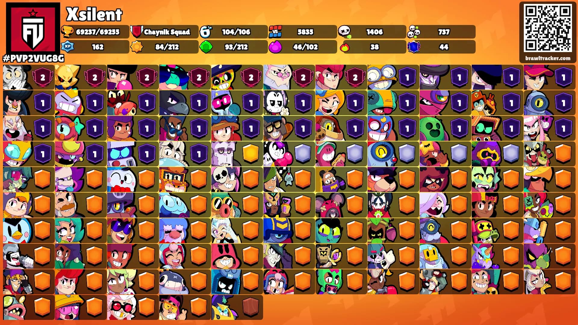 Xsilent's Ranks