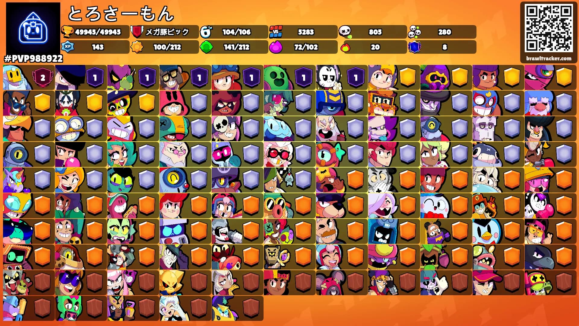 とろさーもん's Ranks
