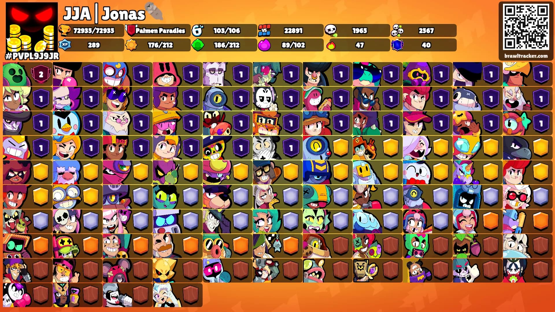 JJA|Jonas🦦's Ranks