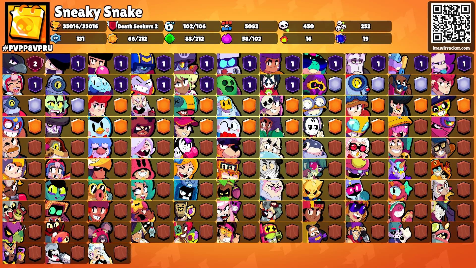 Sneaky Snake's Ranks