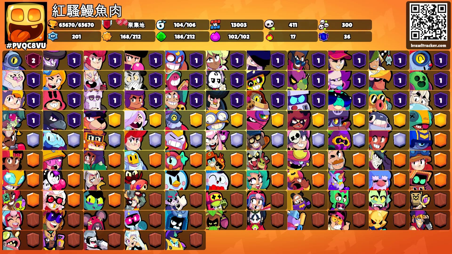 紅騷鰻魚肉's Ranks