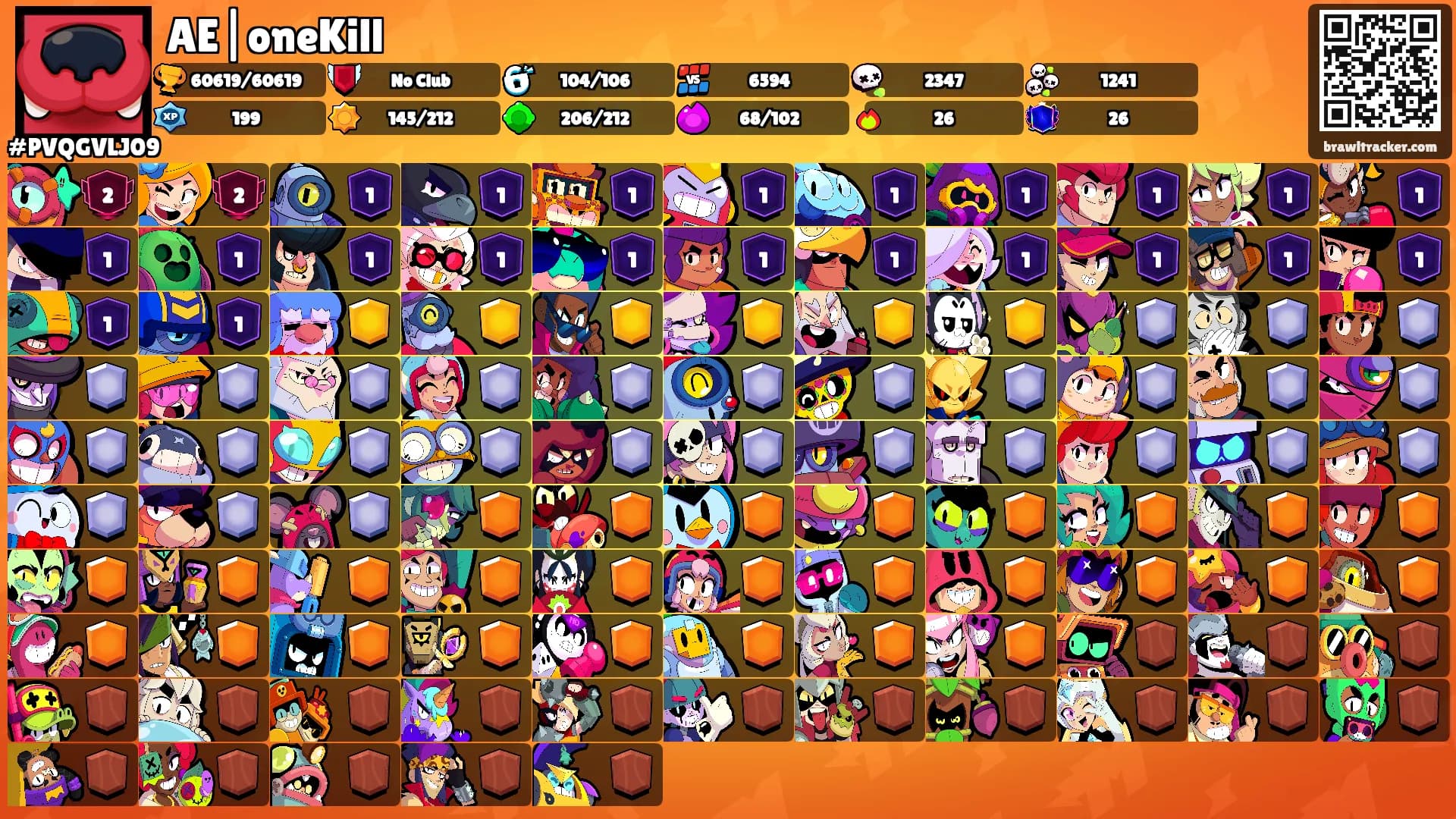 AE|oneKill's Ranks