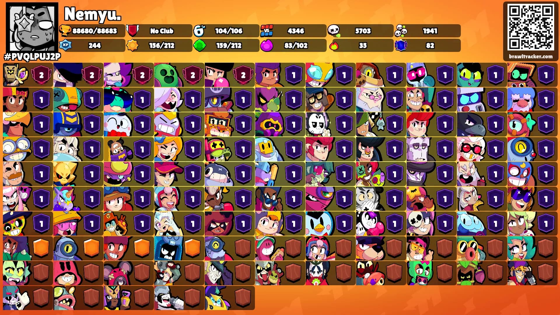 Nemyu.'s Ranks