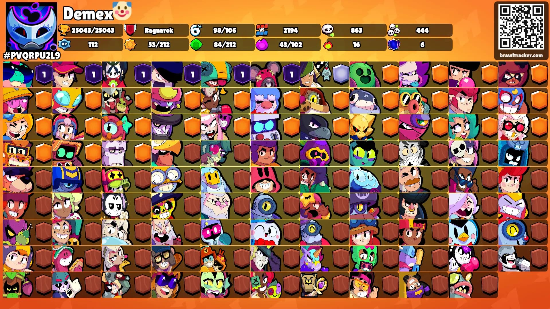 Demex🤡's Ranks