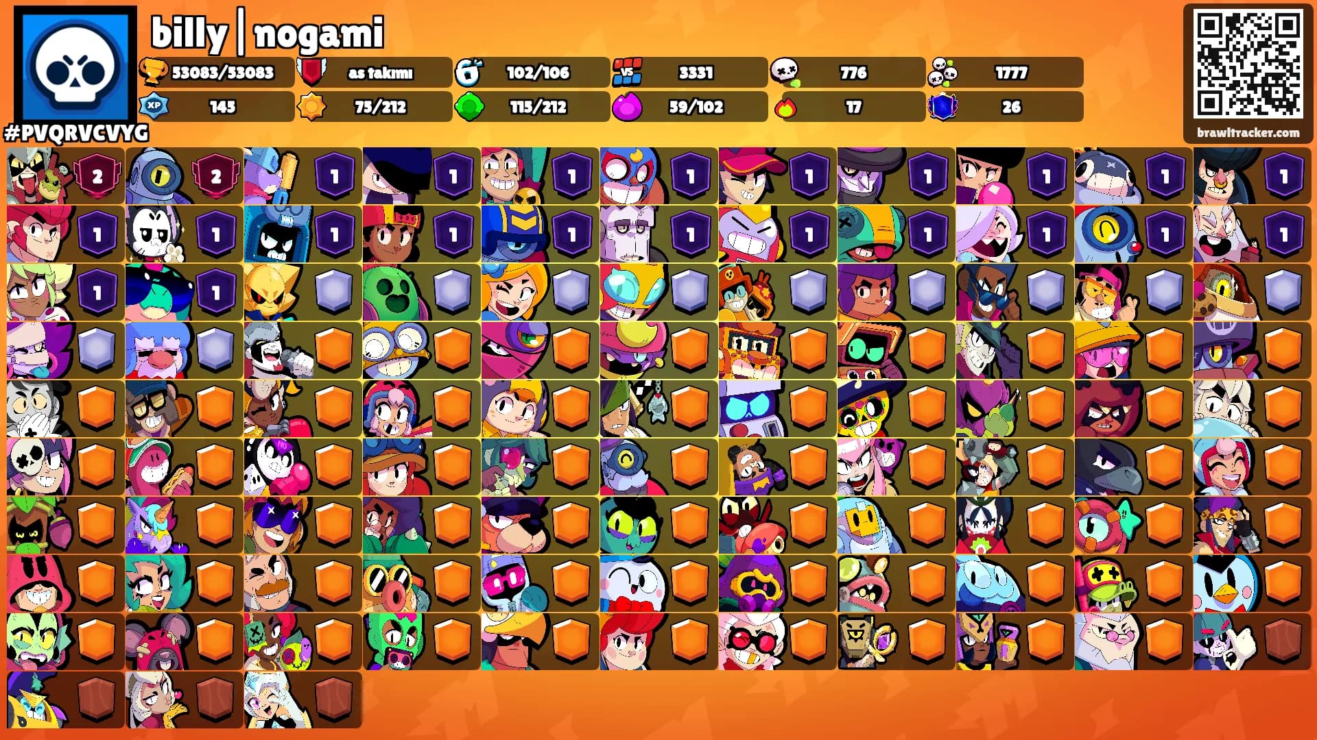 billy|nogami's Ranks