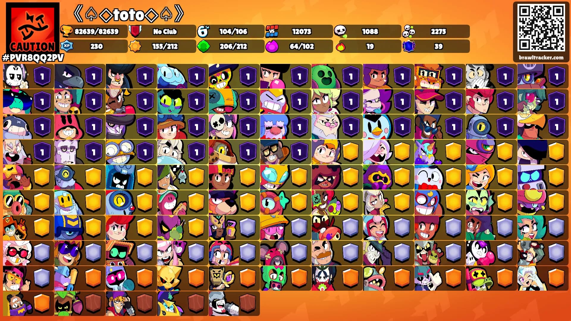 《♤◇toto◇♤》's Ranks