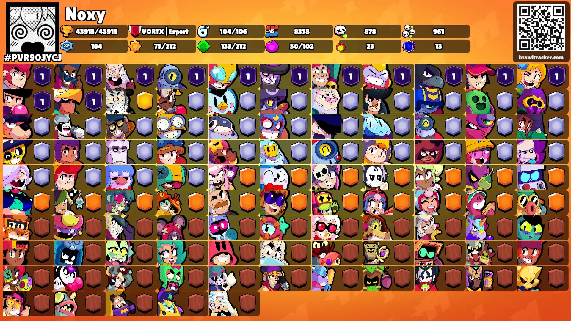 Noxy's Ranks