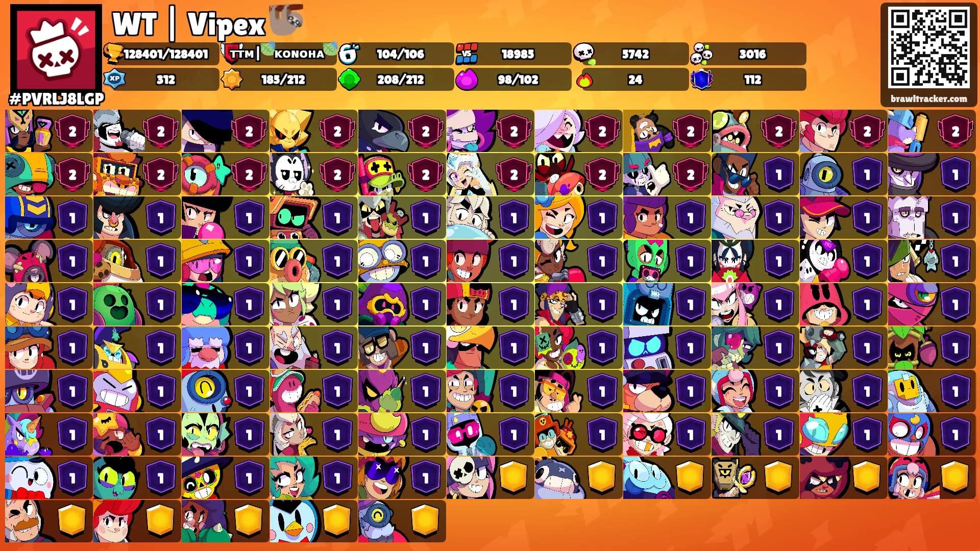 WT | Vipex 🦥's Ranks