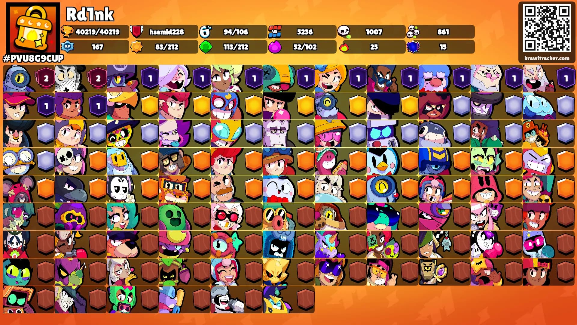 Rd1nk's Ranks