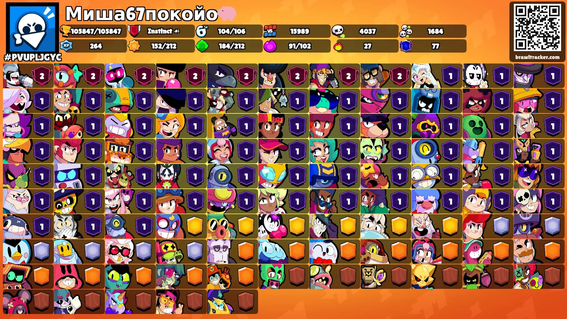 Миша67покойо🐖's Ranks