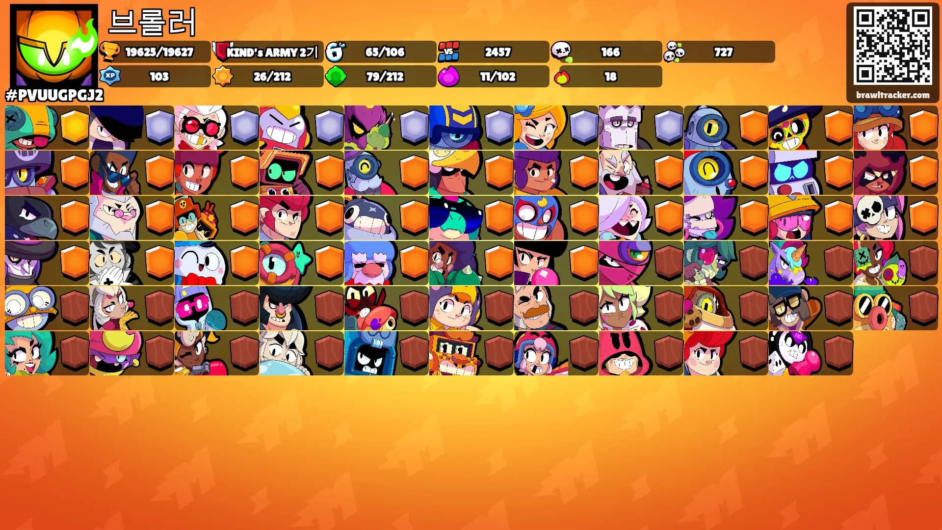브롤러's Ranks