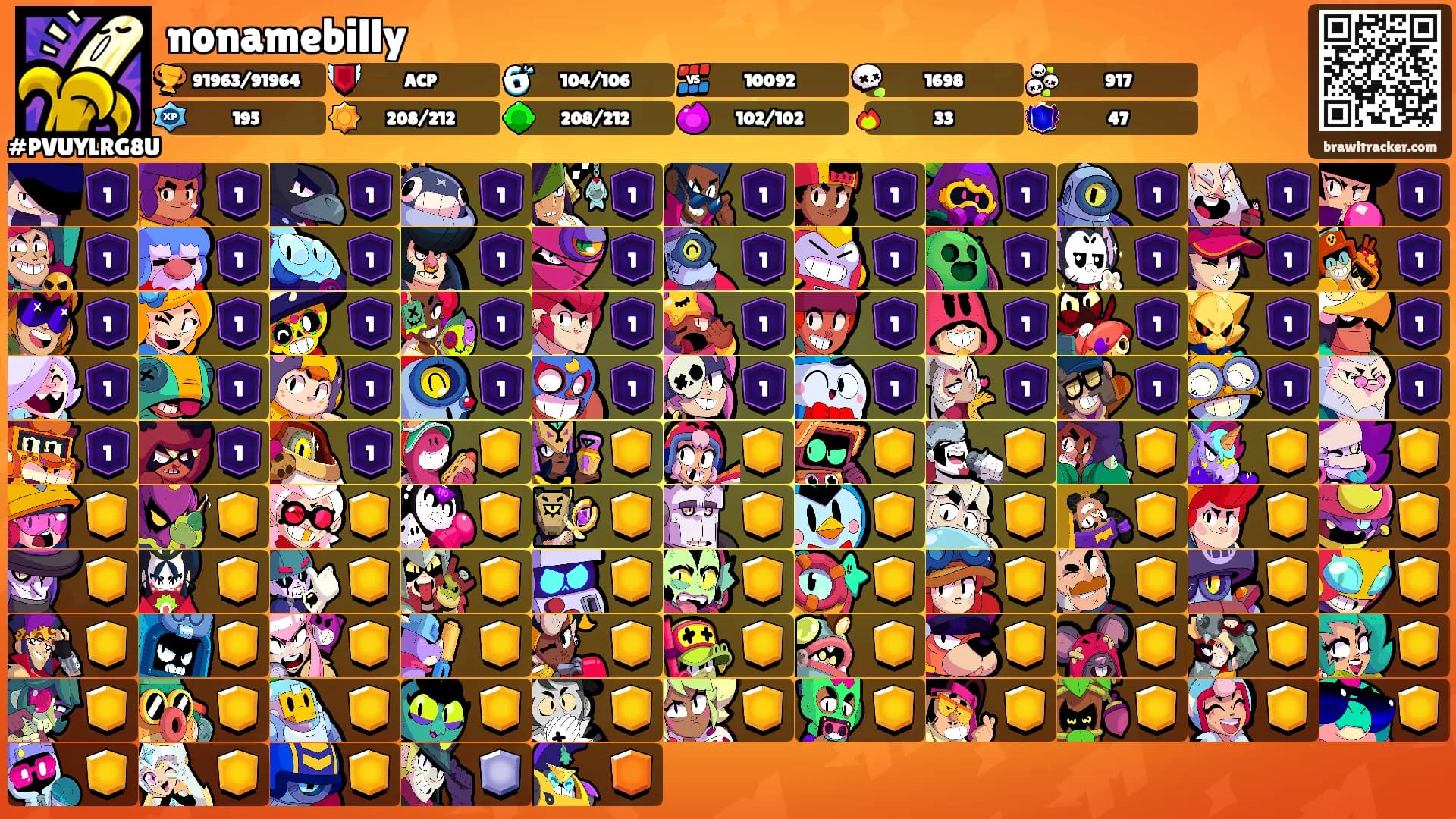 nonamebilly's Ranks