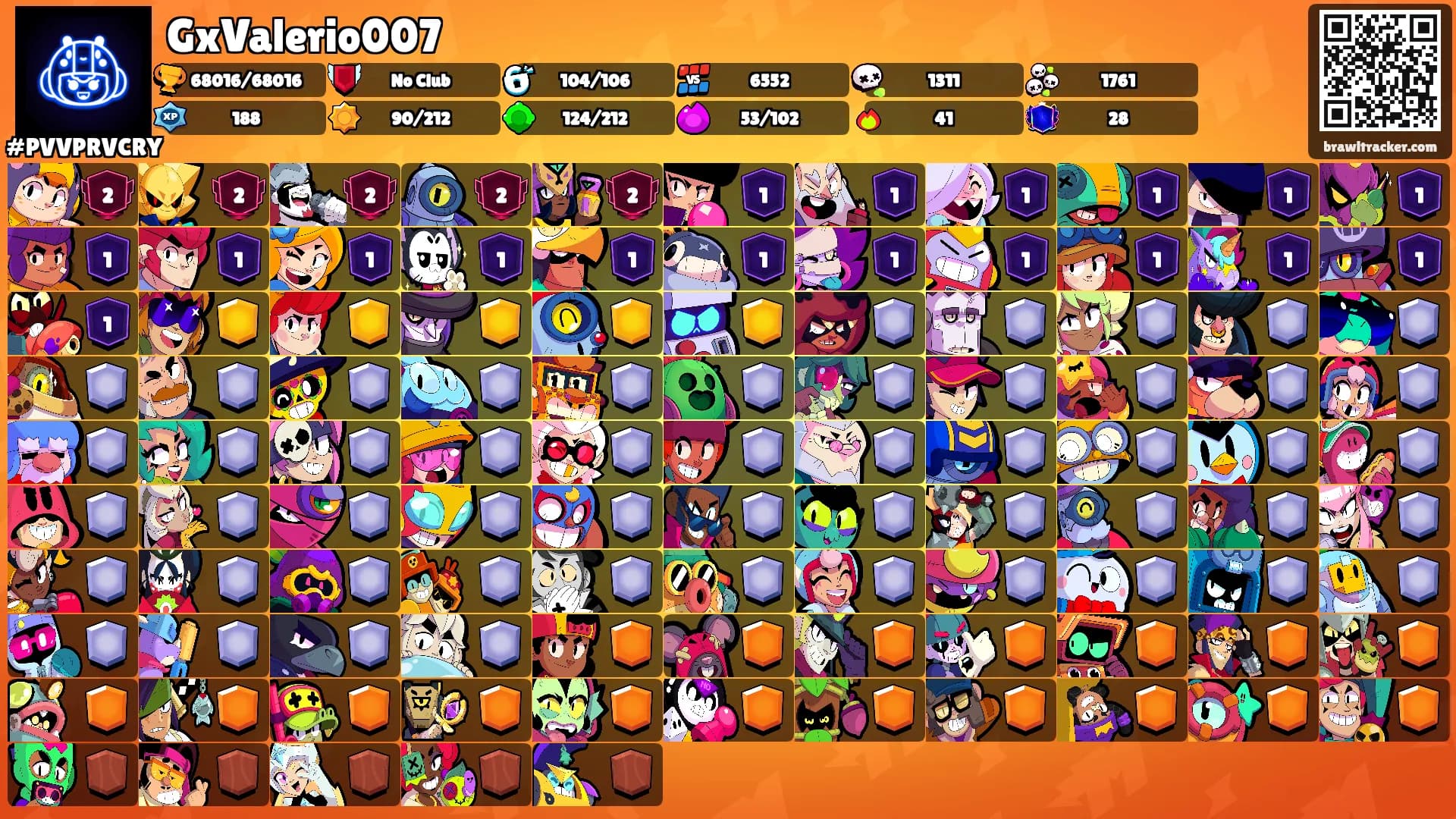 GxValerio007's Ranks