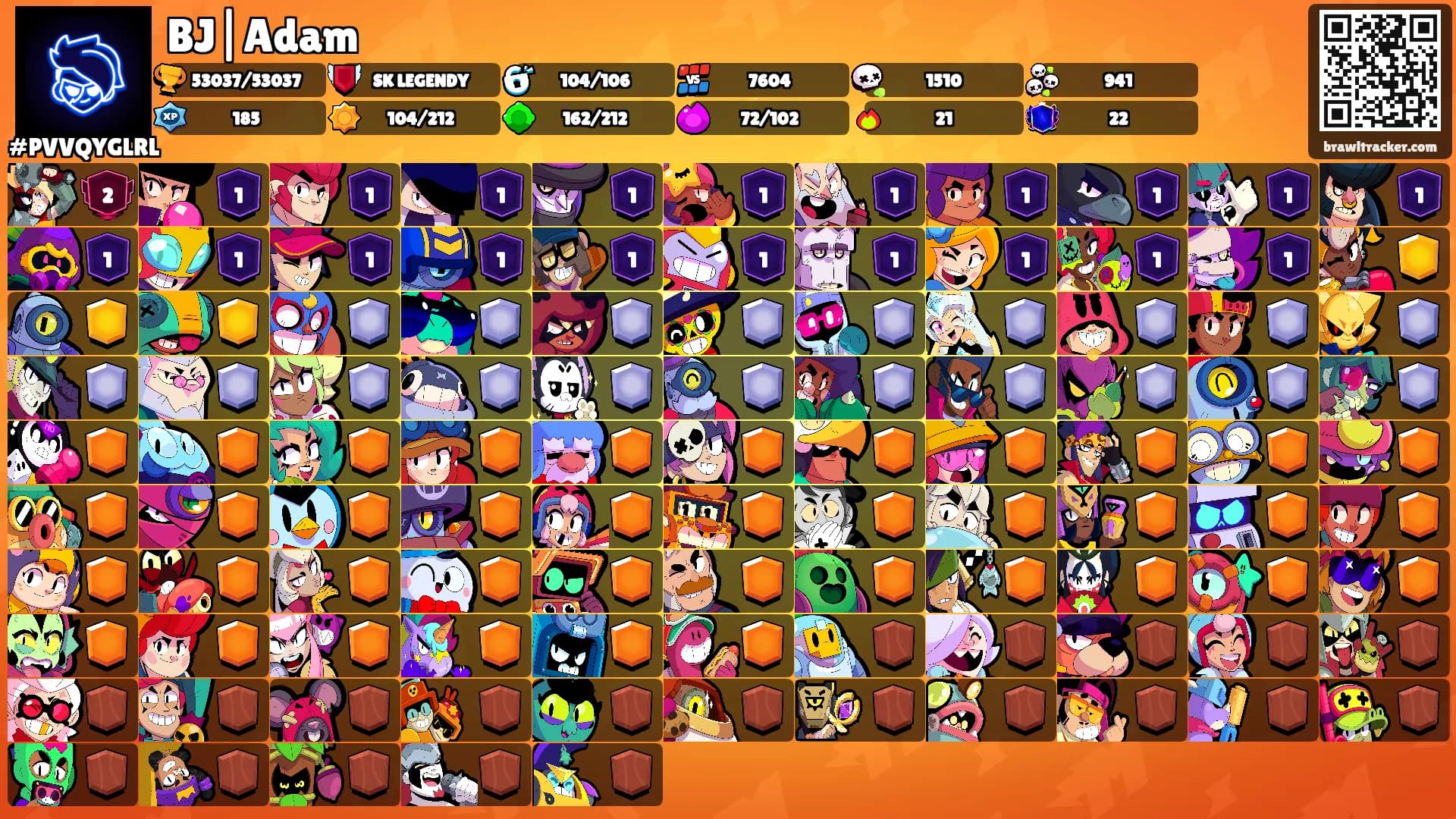 BJ|Adam's Ranks