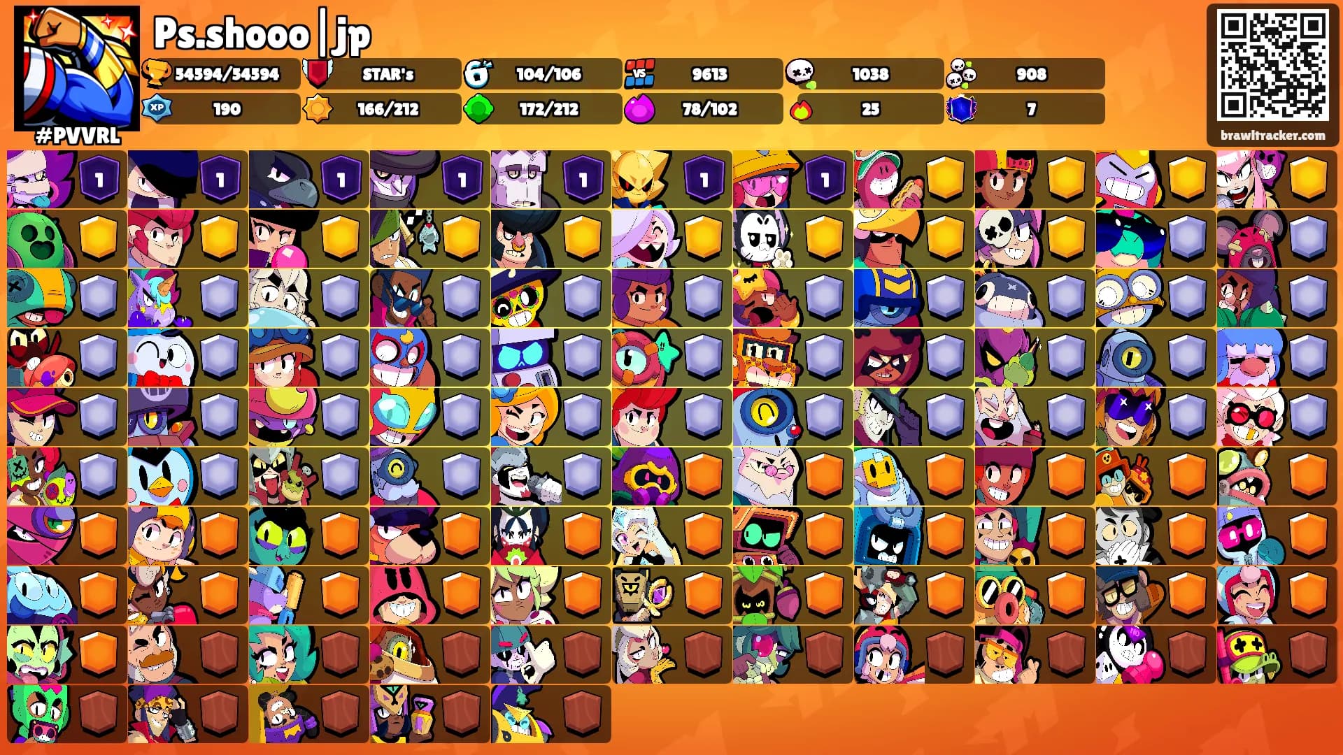 Ps.shooo|jp's Ranks