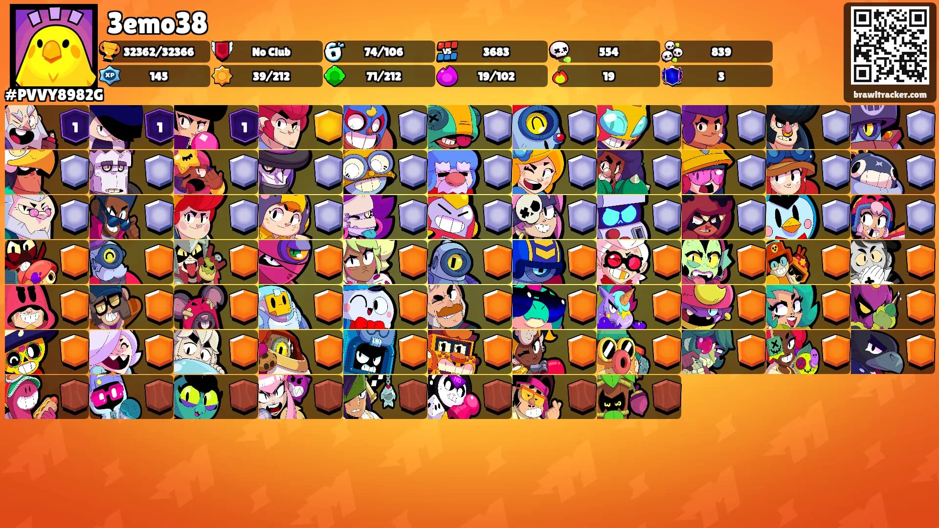 3emo38's Ranks