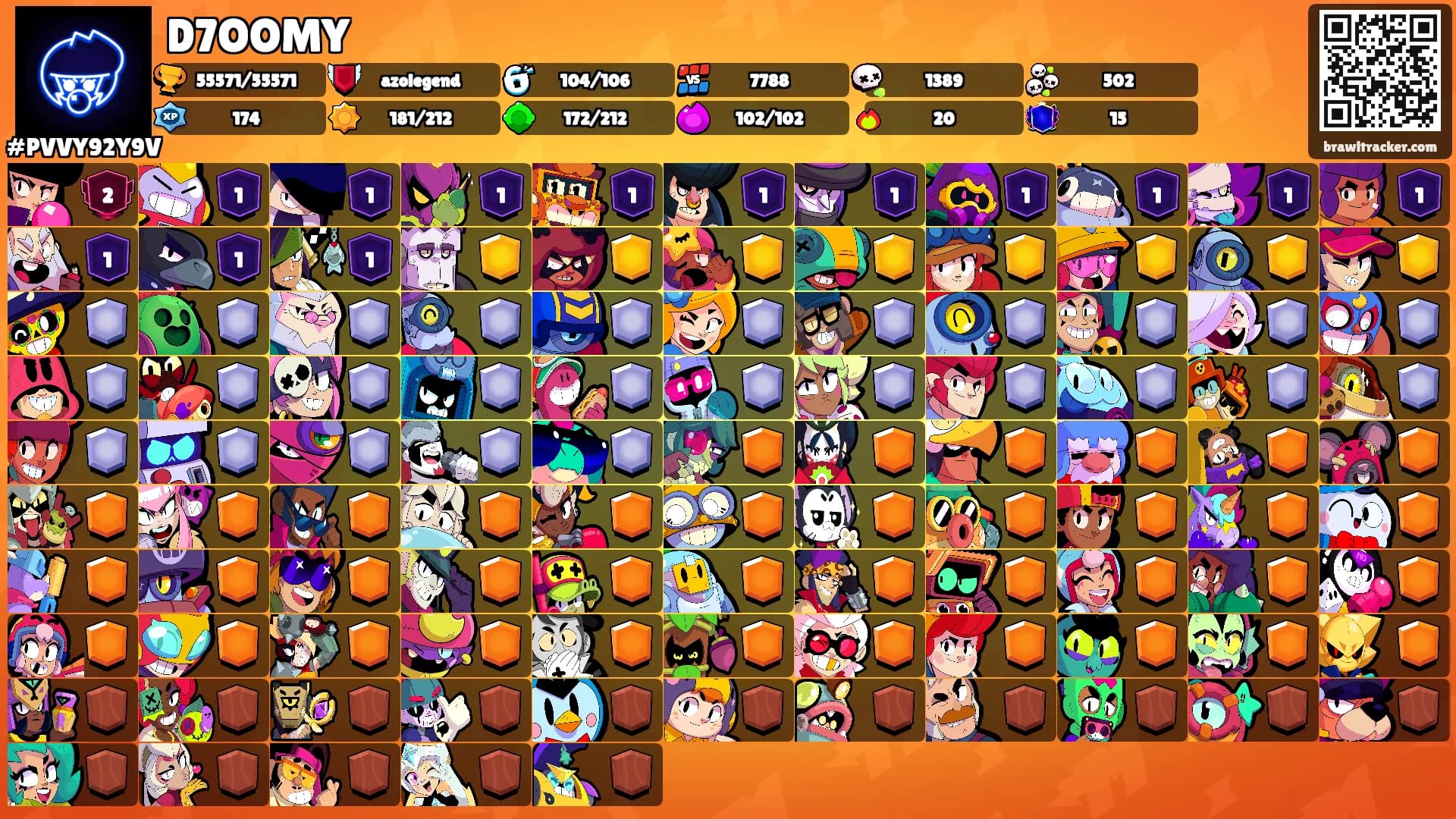 D7OOMY's Ranks