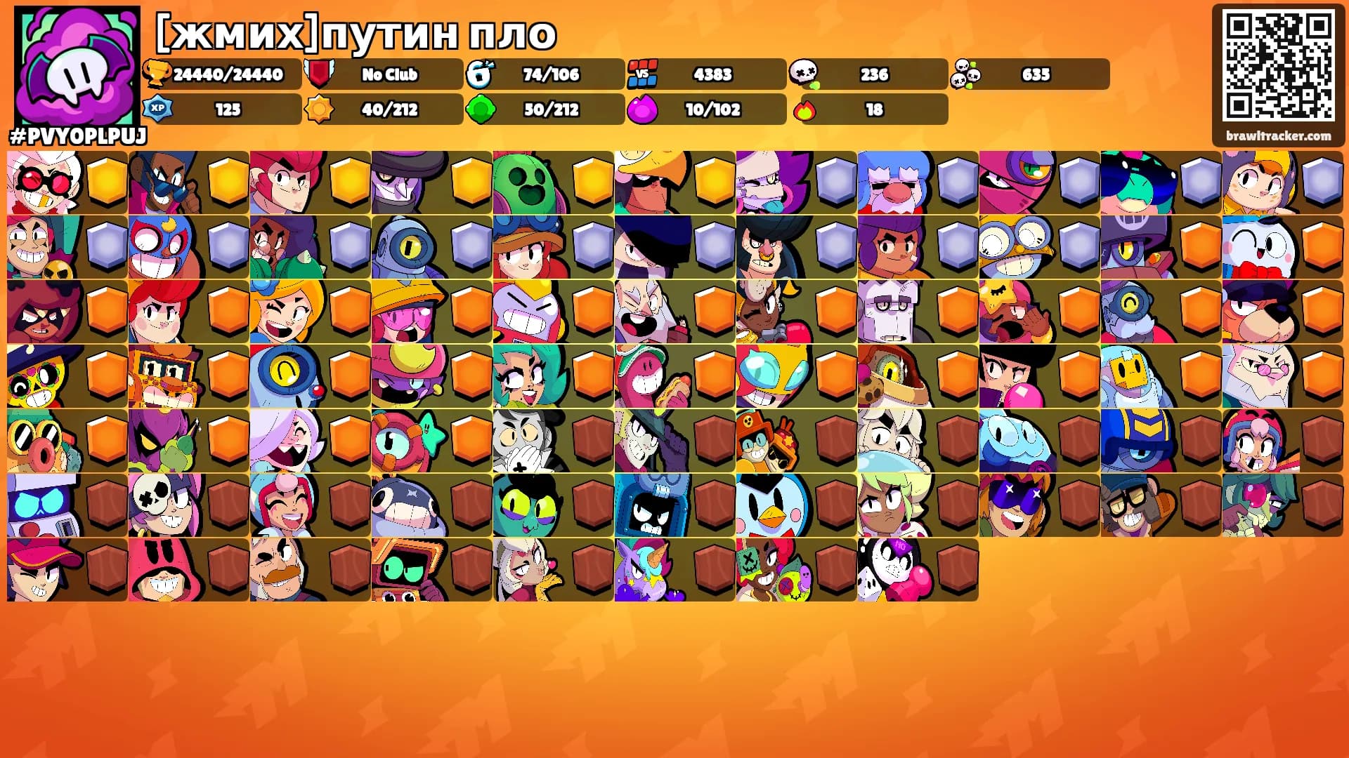[жмих]путин пло's Ranks