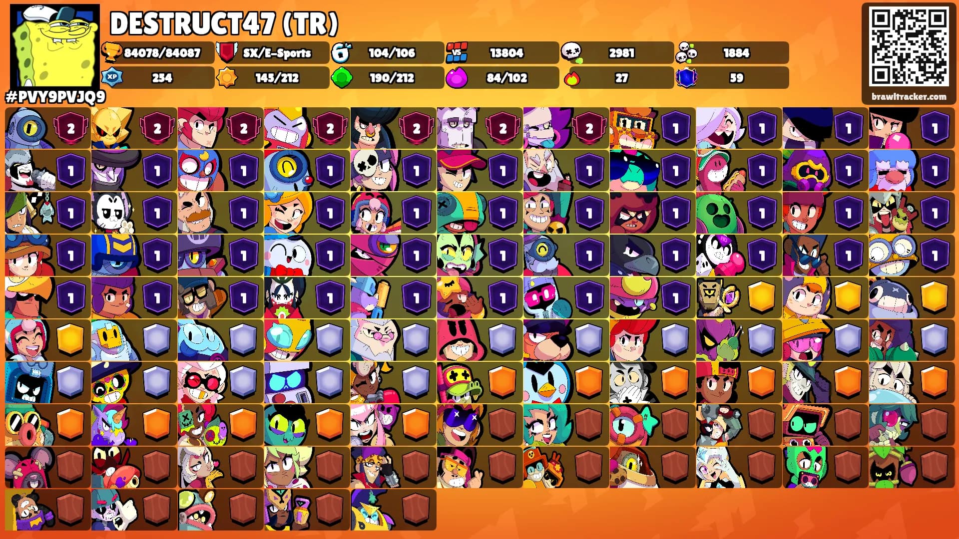 DESTRUCT47 (TR)'s Ranks