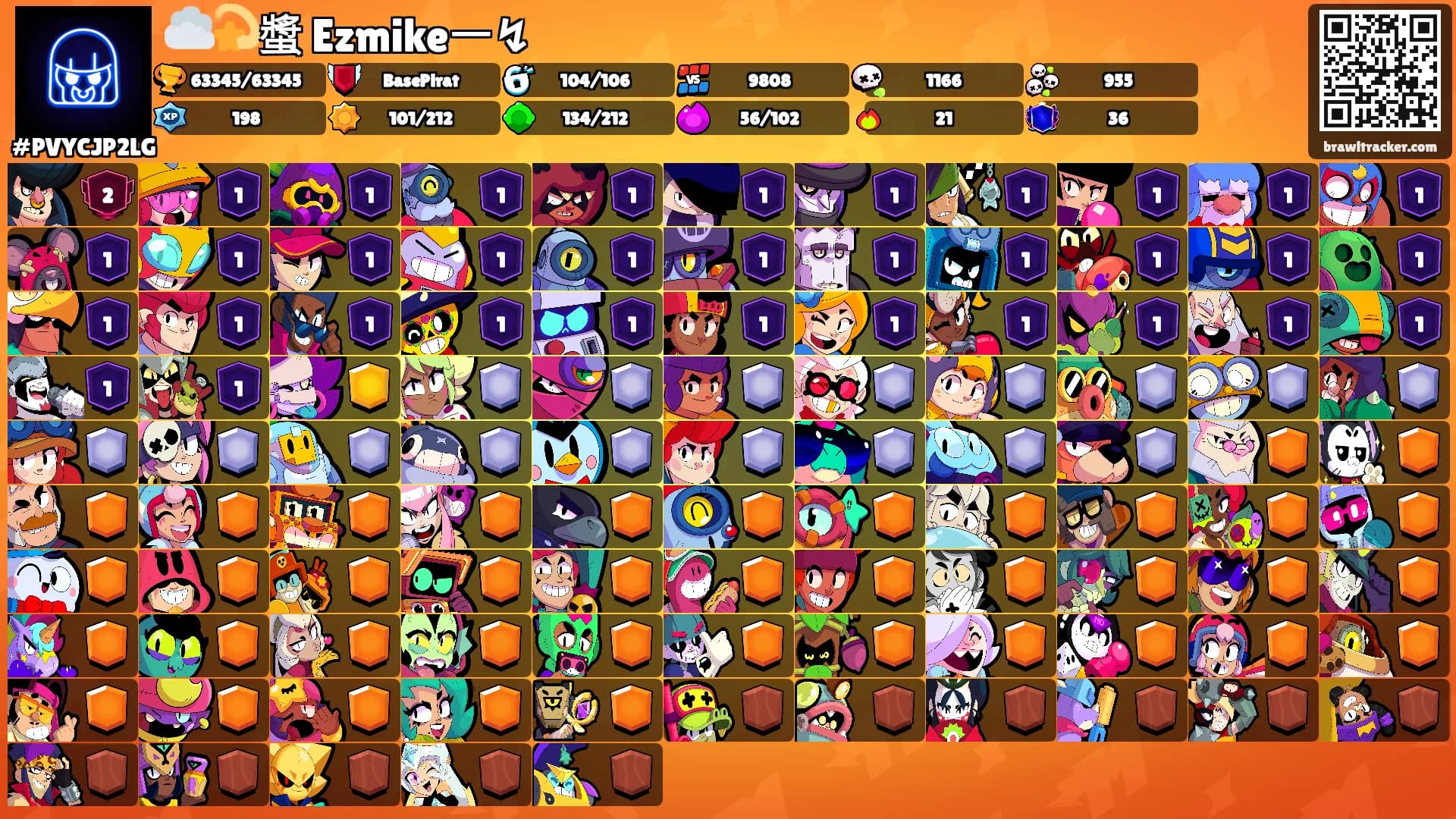 ☁️💫螿 Ezmikeー↯࿊'s Ranks