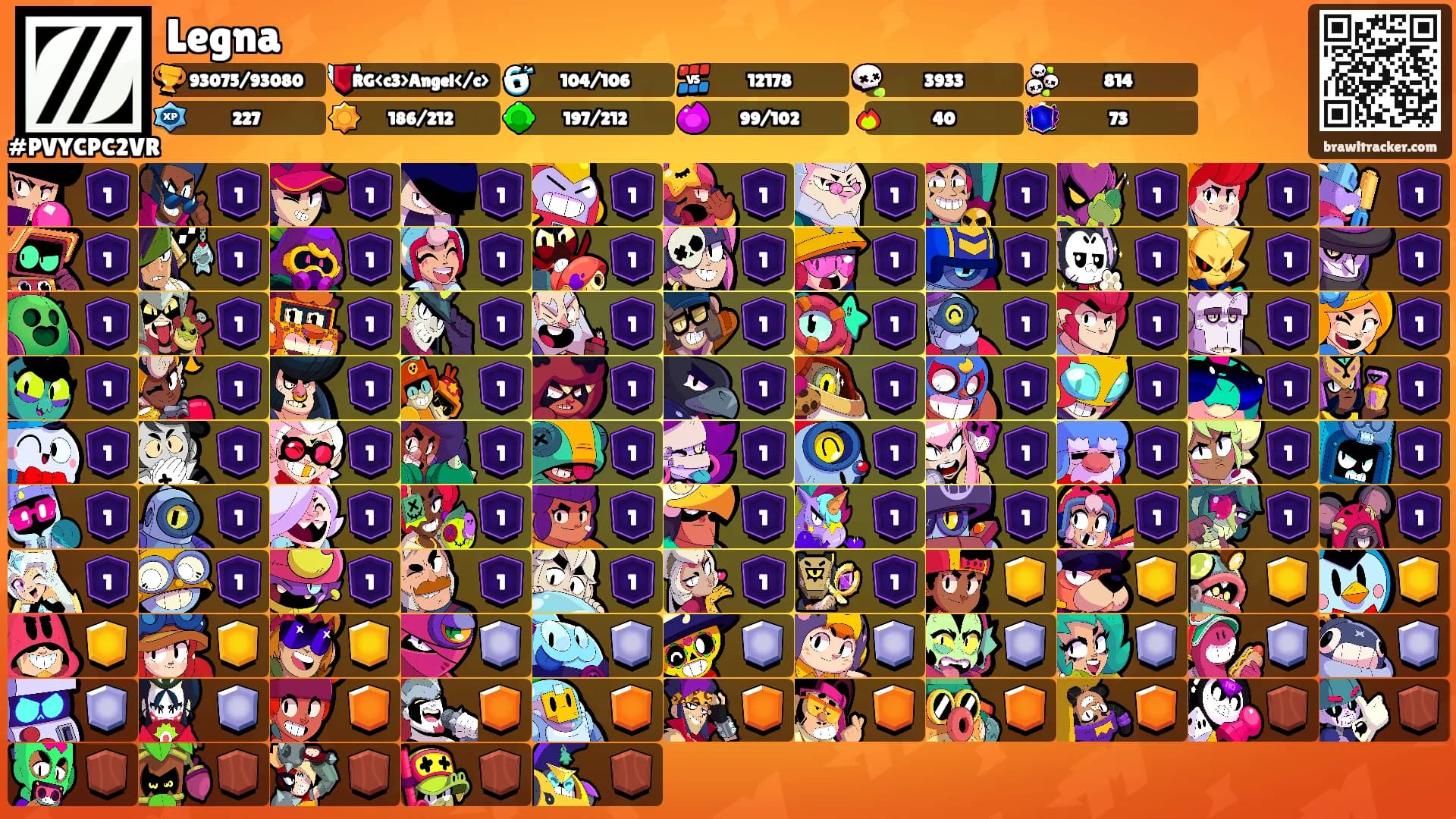 Legna's Ranks