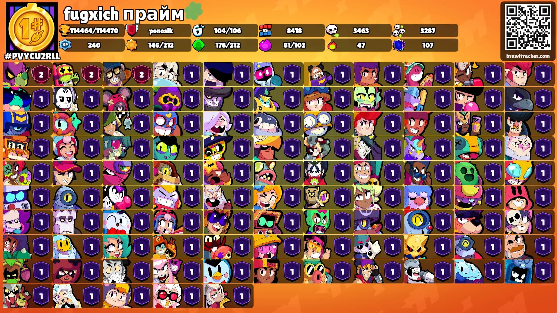 fugxich прайм🧩's Ranks