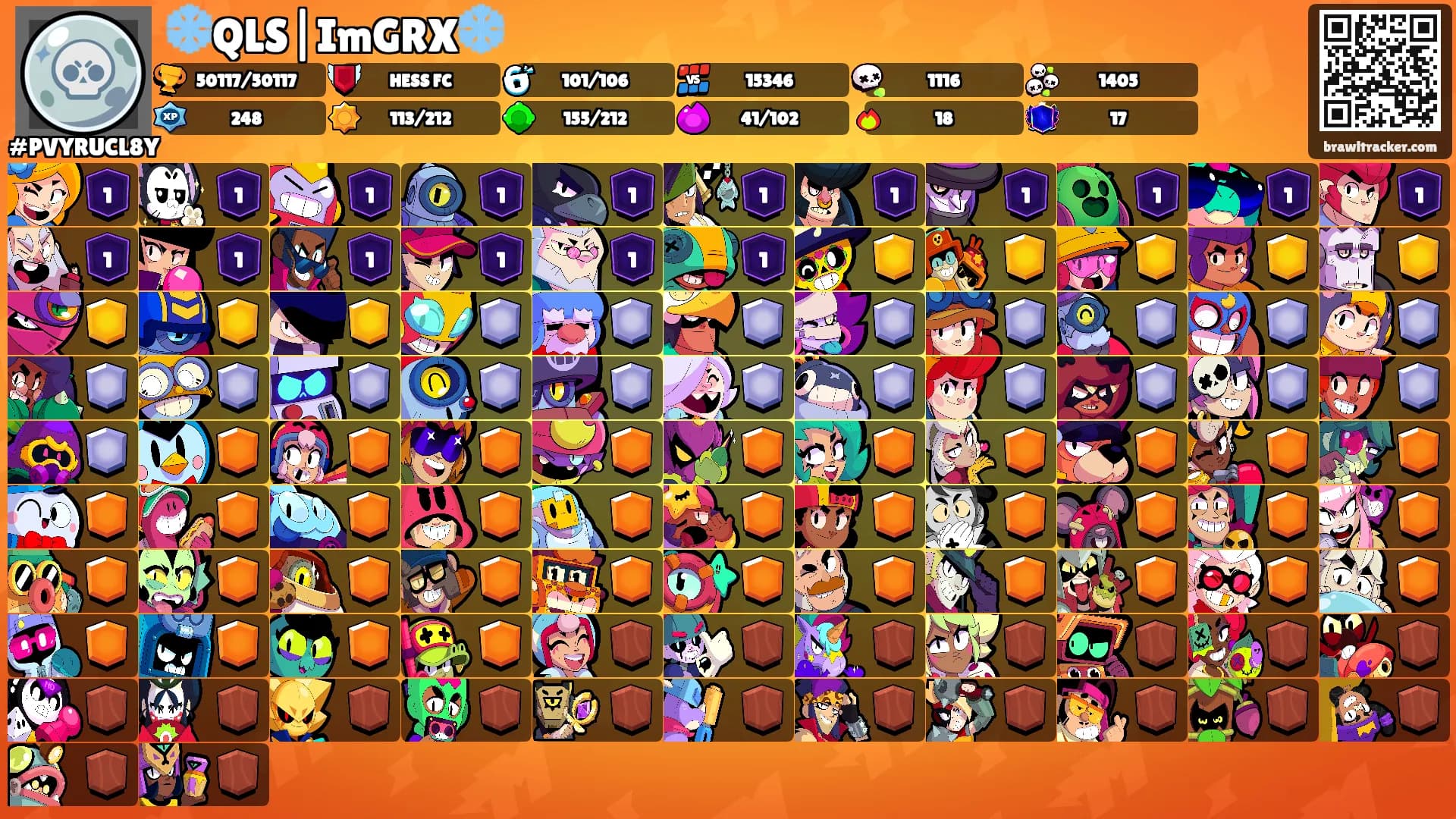 ❄️QLS|ImGRX❄️'s Ranks