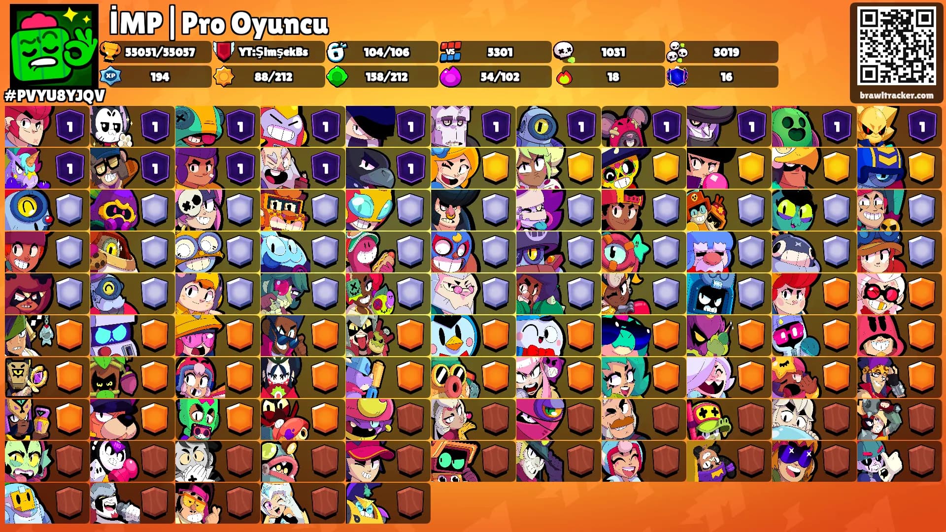 İMP|Pro Oyuncu's Ranks