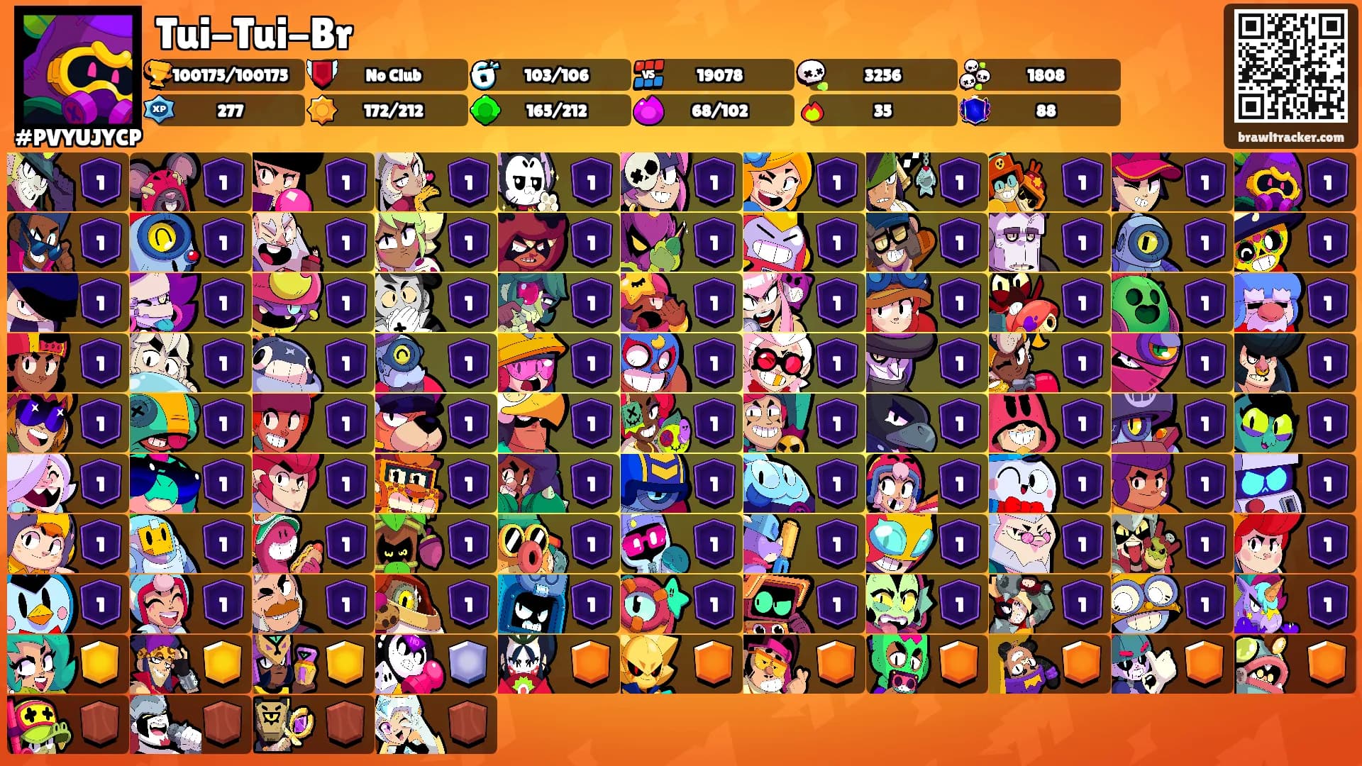 Tui-Tui-Br's Ranks