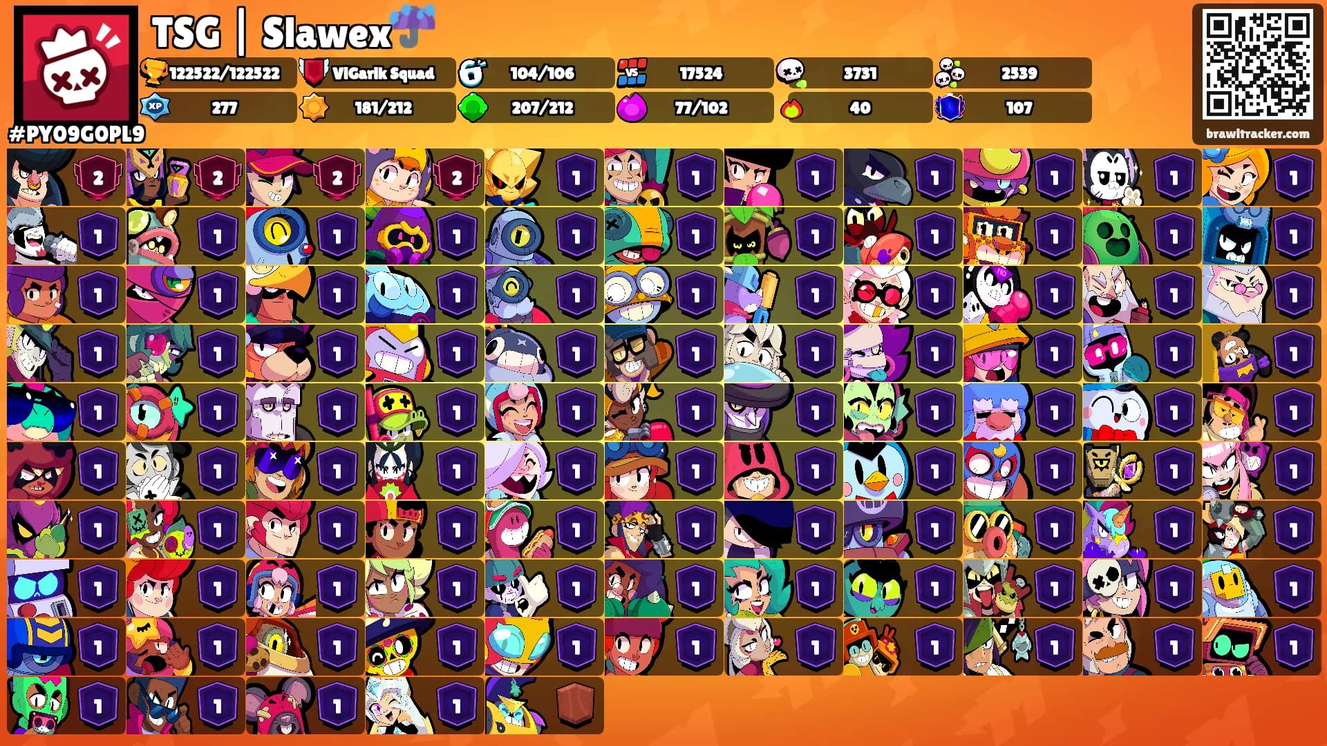TSG | Slawex☔'s Ranks