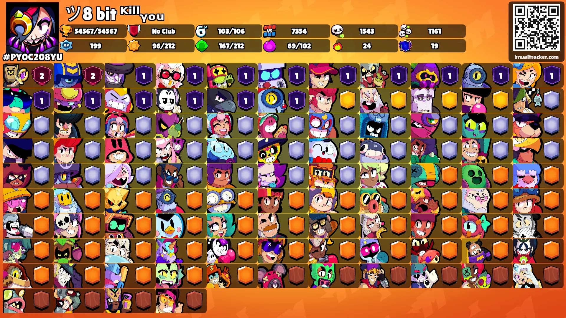 ツ8 bit ᴷⁱˡˡᵧₒᵤ's Ranks