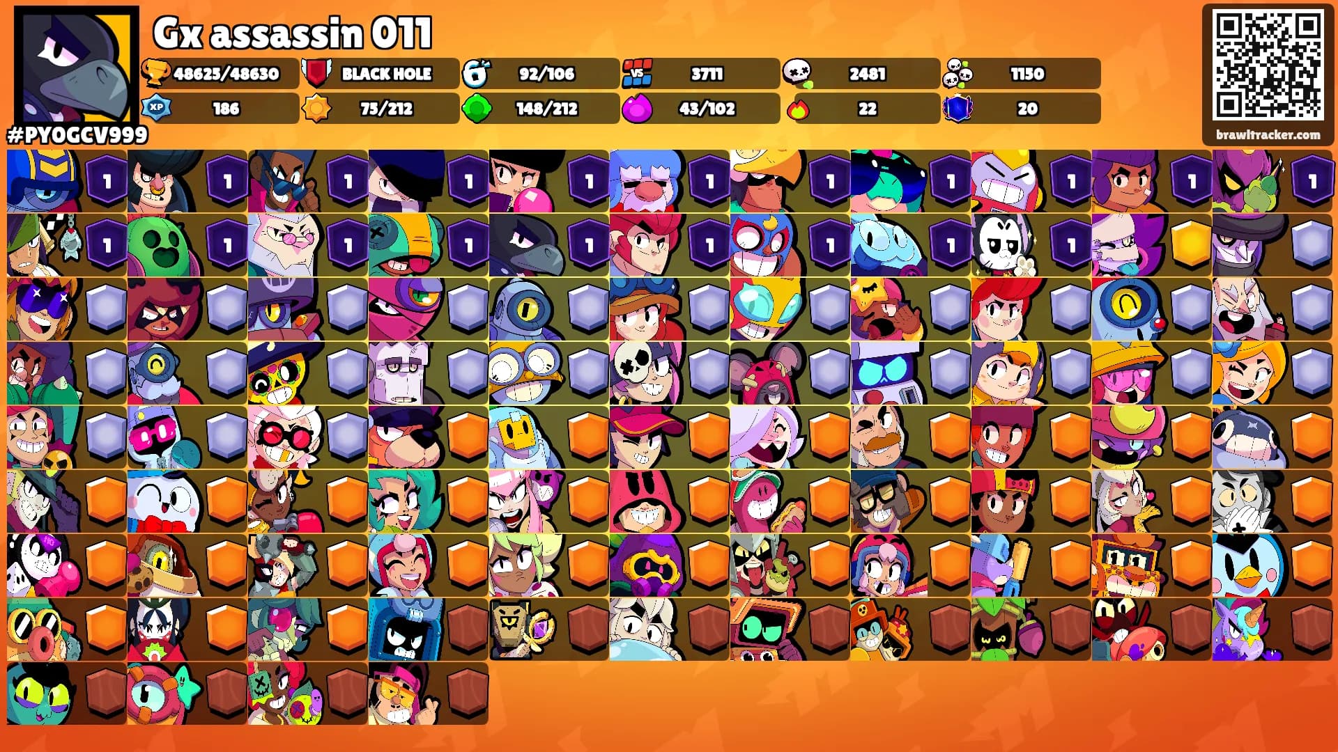 Gx assassin 011's Ranks