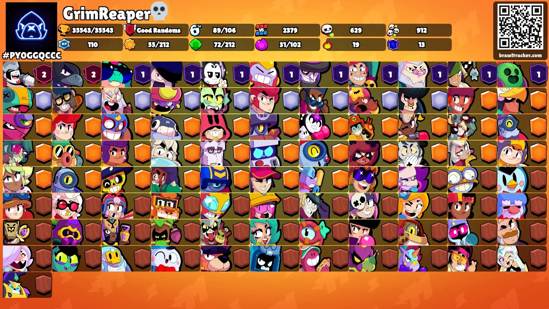 GrimReaper💀's Ranks