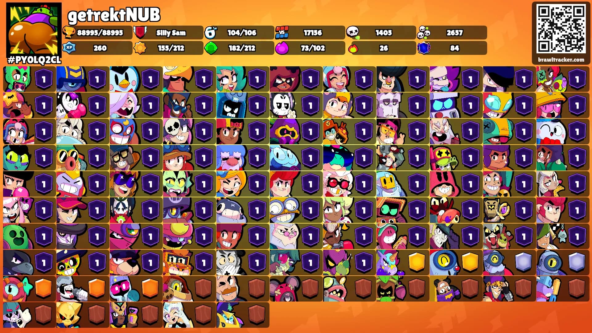 getrektNUB's Ranks