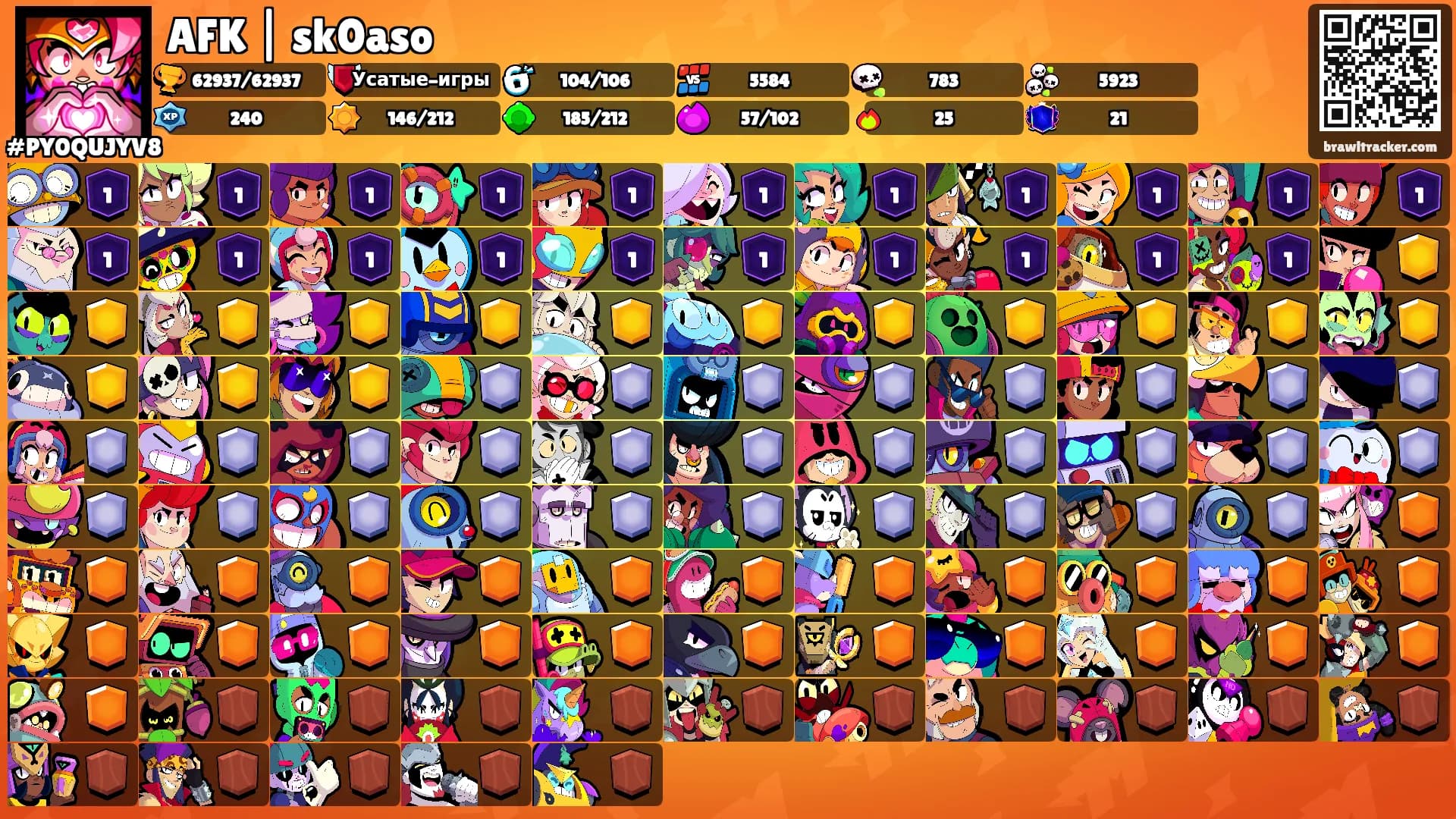 AFK | sk0aso's Ranks